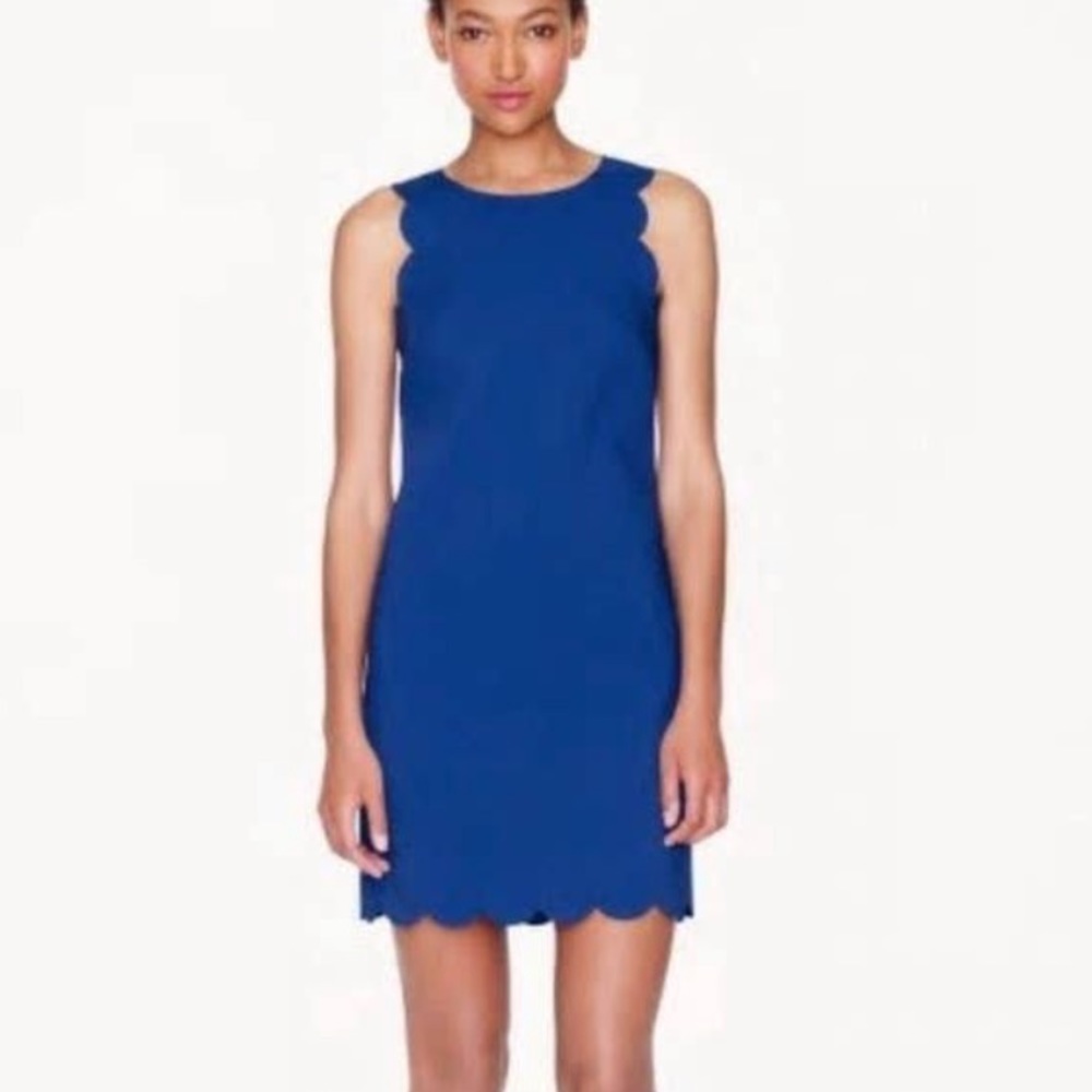 J.Crew Scalloped Sleeveless Women’s Dress Size 2
